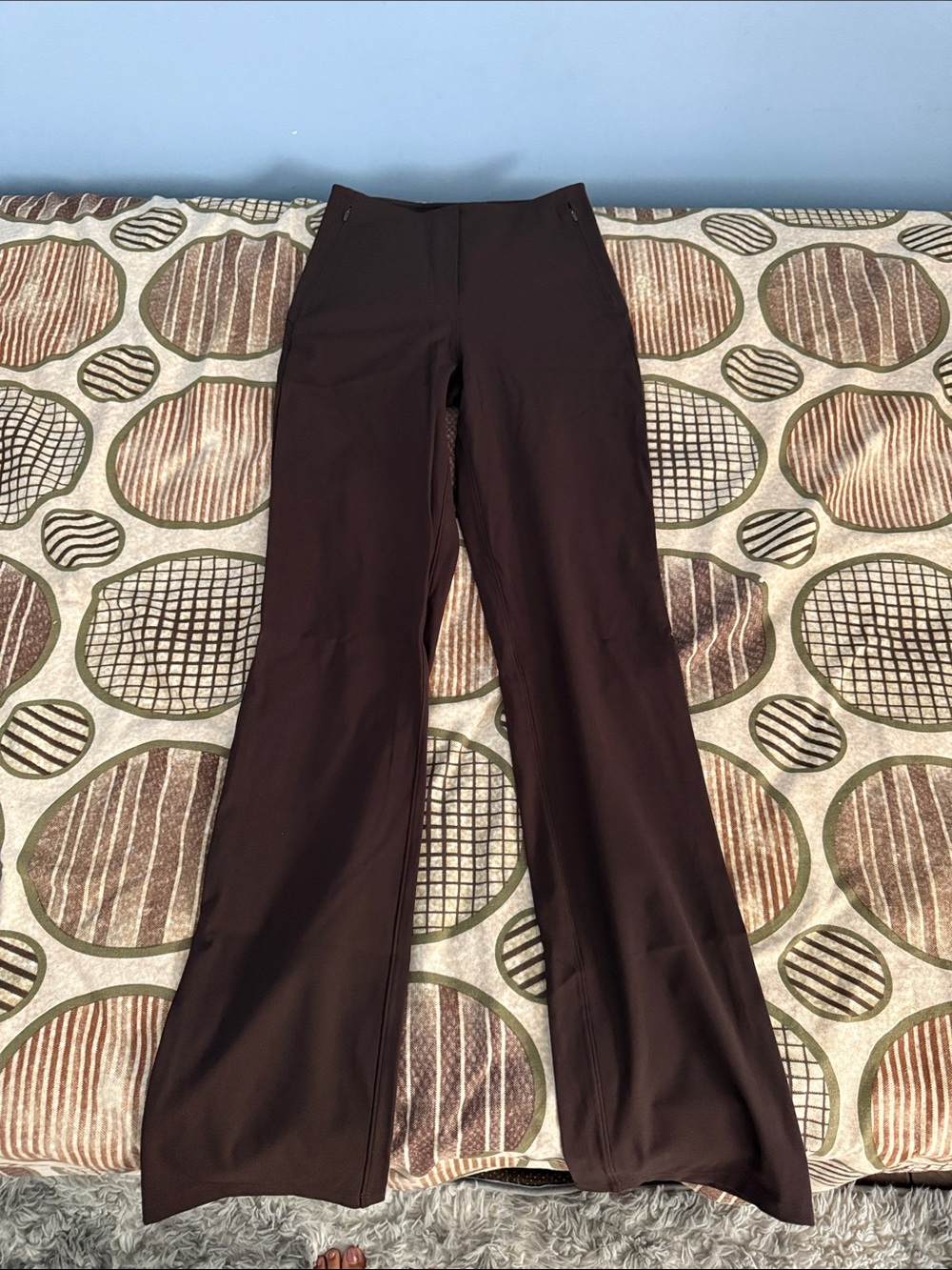 lululemon athletica Bootcut Pants in Deep Brown